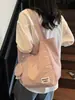 Bolso Casual Minimalista Estilo Japonés Ins para Viajes Diarios de Mujer 2025 Nuevo Bolso Tote de Gran Capacidad Bolso de Hombro de Color Sólido para Estudiantes