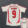 0607 retro AC Milán No. 22 Kaka camiseta de visitante Liga de Campeones Pirlo AC camiseta de fútbol de manga corta venta al por mayor transfronteriza