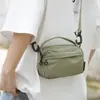 Ropa de Montaña Camping al Aire Libre Senderismo y Montañismo Bolsa Pequeña de Nylon Bolso de Hombro Simple Bolso Cruzado Bolso Pequeño para Mujer