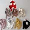Gorro de Bebé Otoño e Invierno Super Lindo Gorro de Cabeza de Bolsa para Bebé Recién Nacido Lindo Gorro de Protección para las Orejas Gorro Grande de Invierno Cálido y Esponjoso