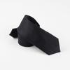 Corbata de poliéster para hombre, hilo teñido jacquard, moda monocromática, corbata profesional, estrecha, informal, 6 cm, disponible