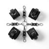 Nuevo Estilo Sexy Conjunto de Cuero de Ocho Piezas para Parejas, Accesorios de Coqueteo y Bondage, Juguetes y Suministros Sm para Adultos para Entrenamiento Femenino