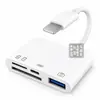 Lector de Tarjetas SD/TF Cuatro en Uno Adecuado para Teléfono Móvil Apple iPhone Adaptador OTG Cámara USB Tarjeta de Memoria Memoria USB