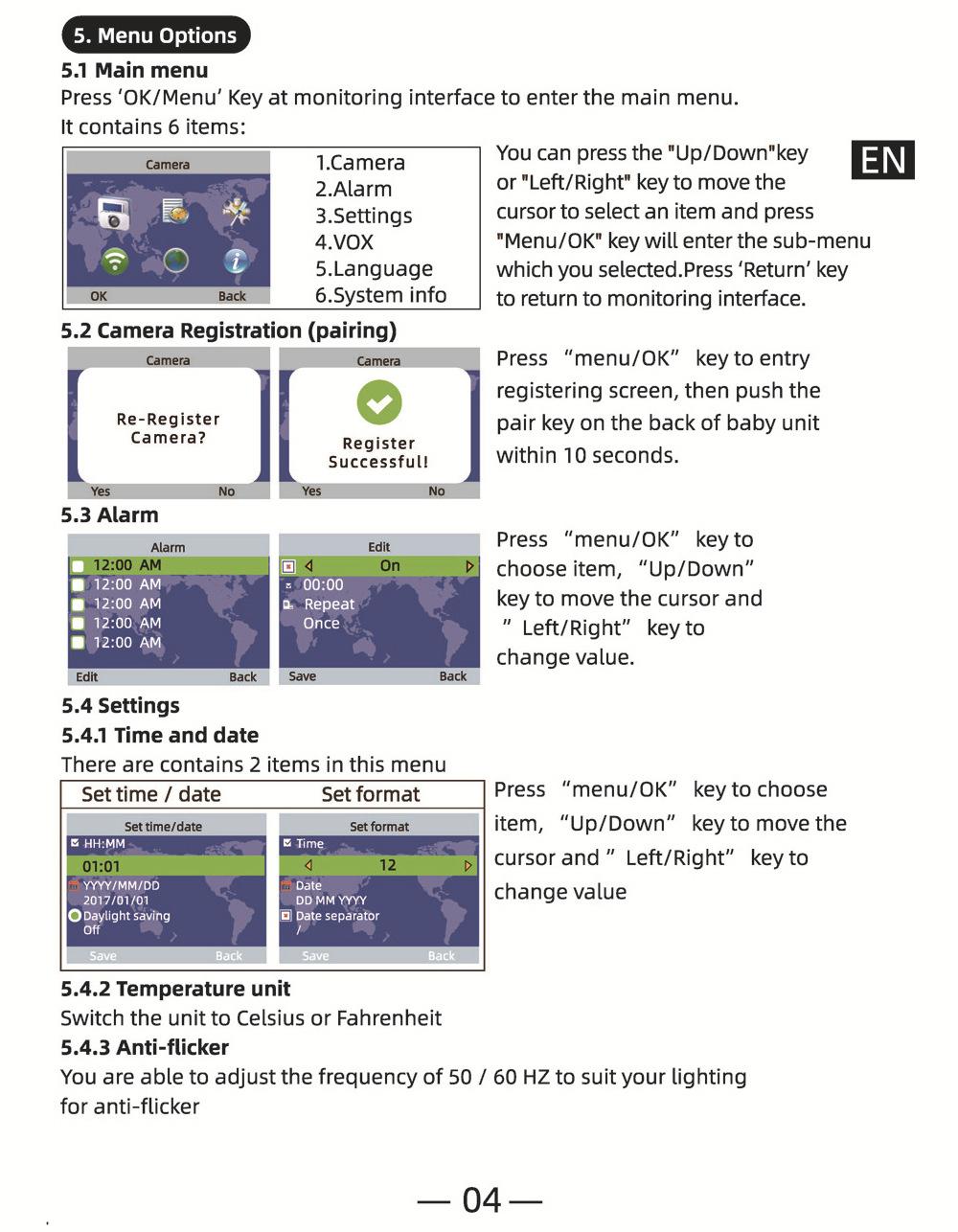 VB609 无线婴儿看护器 2.4G数字无线宝宝监视器 3 