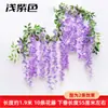Decoración de Enredadera de Flores de Glicinia Artificial Cadena de Flores de Plástico Enredadera Túnel Arco Popular para Parque de Atracciones Decoración de Flores Colgantes para Techo