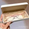 Óculos Cat-Eye Anti-Luz Azul Sem Grau, Podem Ser Personalizados com Lentes de Grau, Armações de Óculos Ultra Leves Versáteis de Alta Qualidade, Armações Cat-Eye