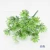 Plástico de Simulación Mango Pequeño Pino Dorado Planta Verde de Simulación Arreglo Floral Pared de Plantas Decoración Hoja de Aguja de Pino Flor de Plástico Decoración de Sala de Estar