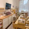 Escritorio y Silla Sencillos para Uñas Japonés Set Celebridad de Internet Mesa de Manicura Individual Doble Triple Mesa de Uñas Doble Capa Sencilla