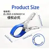 Pinzas para la ropa de acero inoxidable al por mayor transfronterizas, Clips de apertura grande para secar edredones, Clips planos a prueba de viento recubiertos de plástico para secar