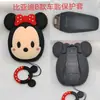 Funda protectora de llave de coche de dibujos animados funda para llave de coche para motocicleta Yamaha Honda y otras fundas de llave de garra de gato en stock