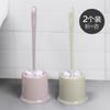 Cepillo para Inodoro de Baño Cepillo de Limpieza para Inodoro del Hogar Modelo Nuevo 2025 con Base Mango Largo Duradero Cepillo Sin Rincones Muertos
