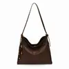 Bolsa Tote de Gran Capacidad Estilo Perezoso 2026 Otoño Bolso de Hombro Único Bolso de Mano de Moda de Gama Alta para Mujer Bolso de Axila Fruncido