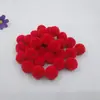 2cm Bolas Coloridas de Lã Bola de Pelúcia Feito à Mão DIY Acessórios de Brincos para Crianças Acessórios de Roupa 20 Peças