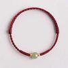 Vendedor recomenda Pulseira de Jade Hetian Natural Tecida à Mão Pulseira Vermelha do Ano Buman Wigan Moda Nacional Pulseira Antiga