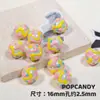 Coleção de Materiais DIY Artesanais de Alta Resistência com Strass Pintados à Mão, Acessórios para Joias, Contas Soltas, Correntes de Celular com Contas, Pingentes de Contas e Designs de Contas em Contas