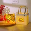 Árvore da Fortuna Cubo Mágico Luminária de Noite Kit de Artesanato DIY Presente de Aniversário para Meninas Presente de Feriado