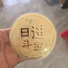 Moneda de Oro con Contenido de Oro Puro 999, un Símbolo de Éxito y Prosperidad, un Regalo de Feliz Cumpleaños, Regalo de San Valentín, Regalo 520, y un Souvenir