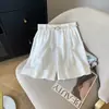 Pantalones Casuales Versátiles de Pierna Ancha para Mujer, Verano 2025, Moda Tendencia, Algodón y Lino Blancos, Cintura Alta, Adelgazantes, Línea A, Rectos