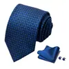 Fabricantes de gravatas de negócios fornecimento direto de poliéster para homens gravata impressão jacquard gravata no local de trabalho atacado