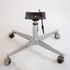 Base Giratoria de Aleación de Aluminio de Cinco Garras para Silla de Oficina, Soporte de Asiento, Silla de Computadora para Ocio, Silla Mecedora para Trabajar, Base Elevable