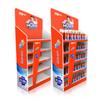 Estante de Exhibición de Tablero Chevron Vertical Fábrica Hecho a Medida Estante de Exhibición para Supermercado Contenedor de Producto de PVC Estantes para Tiendas de Conveniencia