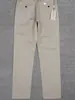 Pantalones Casuales para Hombre de Algodón Peinado de Lujo Sin Planchar, Delgados Transpirables para Primavera y Verano, Juveniles, de Negocios, Rectos, Talla Grande para Hombre