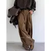 Camisa de Rayas Retro Estilo Japonés para Primavera y Otoño para Hombres y Mujeres Estudiantes Estilo Universitario Casual Holgada Chaqueta Camisa de Pana