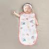 Chaleco Infantil de Primavera y Verano para Dormir Algodón Puro Clase A Bebé Dormir Antifrío Niños Sin Mangas Saco de Dormir Antipatadas