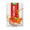 Base para Fondue de Tomate 250g Comercial Caldo Claro Não Picante Fondue Panela Yin-Yang Base de Sopa Fondue Picante Base de Tomate