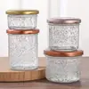 Ninho de pássaro de alta capacidade, preparado na hora em um pote de vidro, adequado para armazenar bexiga de peixe, mel e caviar; pode ser usado para culinária caseira e cozimento a vapor