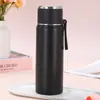 Nueva Taza Térmica Rebotante de Acero Inoxidable 316 de Alta Apariencia para Hombres y Mujeres con Separador de Té, Taza de Agua Deportiva Simple tipo Bolso