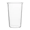 Estilo Ins Simples Copo de Água de Vidro Borossilicato Grande Capacidade Copo Alargado Copo para Café Latte Copo para Chá de Frutas Copo para Bebidas Frias