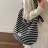Bolso Nuevo Estilo de Doble Cara para Mujer, Bolso Versátil Casual de Hombro, Bolso de Mano Simple a Cuadros, Bolso Cruzado de Gran Capacidad