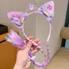 Diadema Trenzada Peluca Infantil Dibujos Animados Mi Pequeño Pony Diadema Peluca 2025 Nueva Niña Kuromi Diadema Falsa Trenza