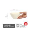 Plato Sombrero de Paja Estilo Japonés Vajilla Cerámica para el Hogar Estilo Simple Plato Sombrero de Paja Plato para Pasta Plato para Verduras Estilo Crema Plato Tazón de Arroz