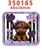Acessórios Acrílicos com Glitter Transfronteiriços Resina Acessórios para Joias DIY Patches Grampo de Cabelo Presilha de Cabelo Gt-Sw23-157165