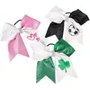 Accesorios para el Cabello de Niños Día del Fútbol Trébol Día de San Valentín Día de la Ayuda Brillo Lentejuelas Lazo Gomita para el Cabello Diadema