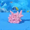 Conjunto de Decoração Paisagismo Colorido de Peixe-Palhaço de Resina Simulada para Aquário Recife de Coral Cenário Marinho Acessórios para Aquário Ornamentos de Resina