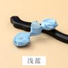 Botones de Hebilla Cheongsam, Botones de Jade Estilo Retro con Diamantes Rosa, Botones Tejidos a Mano, Hermosos Botones Decorativos de la Dinastía Han