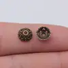 9X9Mm 0.25g Multicolor Colgante Pequeño DIY Material Hecho a Mano Cuenta Sombrero Soporte de Flor