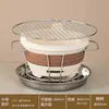 Estufa de Arcilla Mini Estilo Antiguo Parrilla de Carbón Uso Doméstico Estufa de Carbón Quemando Carbón Barbacoa Asando Carne Estufa de Arcilla y Carbón Estufa Pequeña de Tierra Estufa de Carbón