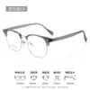Gafas de Marco para Línea de Cejas de Hombre de Negocios Gafas de Marco Cuadrado Marco de Gafas 26901 Elegante Marco de Media Montura Gafas de Prescripción Danyang Eyewear