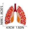 Parches Vintage con Bordado de Letra Rt Termoadhesivos para Chaquetas de Mezclilla, Sombreros, Mochilas de Estilo Urbano, Decoración Sencilla en Inglés