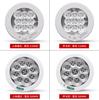 Luz de teto de indução de corpo humano led som e controle de luz corredor corredor garagem corredor emergência flor de ameixa Jiugongge luz
