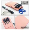 Estuche de Cuero Multicolor para Bolígrafos de Enfermera en Stock, Portabolígrafos Portátil para Bolsillos de Bata Blanca, Almacenamiento de Bolígrafos para Bolsillos de Camisa