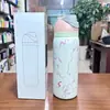 Taza de Fruta de Acero Inoxidable Owala Transfronteriza Portátil Tapa Pop-Up Termo para Bolso Taza Deportiva Portátil para Exteriores