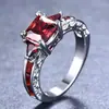 Anel retro feminino zircônia colorida Europeu e Americano Yiwu joias uma geração de cabelo acessórios de joias da moda