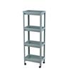Rack de Armazenamento de Banheiro Personalizado de Chão, Rack de Armazenamento Branco para Banheiro, Armário de Cozinha Estreito, Geladeira, Máquina de Lavar Roupa, Economizador de Espaço