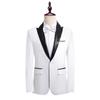 Traje de Estilo Británico a Juego de Color Traje Anfitrión Actuación Vestido de Boda Moda Hombre Corte Slim Estudio Fotográfico Fotografía Traje Boggard