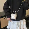 Mini Caja de Hilo de Bordar Transfronterizo Bolso de Mano para Mujer, Bolso de Hombro de Nicho para Viajar al Trabajo, Bolso Cruzado Infantil con Dibujos Animados Lindo y Elegante